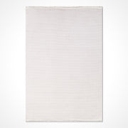 Beyaz Düz Akrilik Makine Halısı