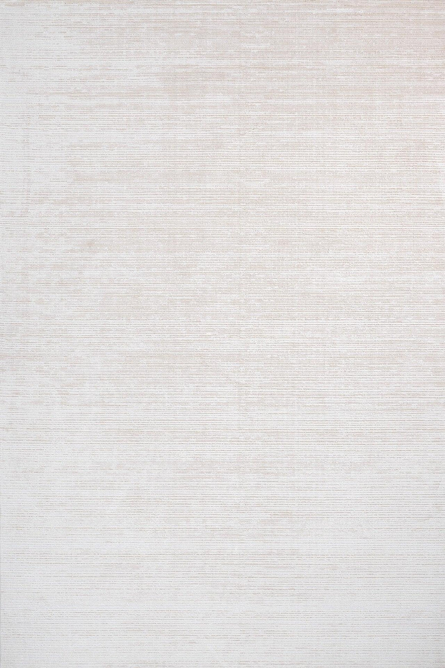 Beyaz Ekru Düz Minimalist Halı - Yıkanabilir - Kaymaz Taban - Pati Dostu