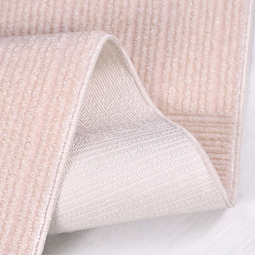 Bej Modern Akrilik Makine Halısı