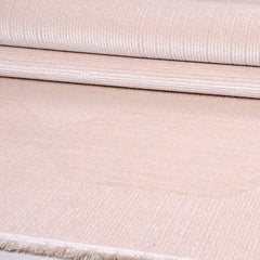 Bej Modern Akrilik Makine Halısı