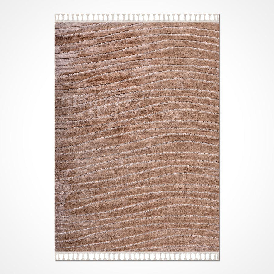 Dokulu Modern Triko Halı - Pati Dostu - Toz Vermez