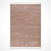 Kahverengi Düz Polyester Makine Halısı