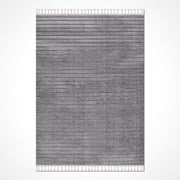 Gri Düz Polyester Makine Halısı