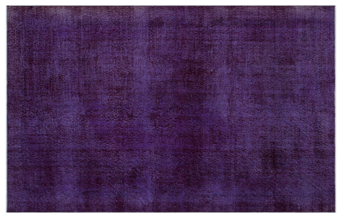 Tirena Mor ve Kırmızı Soyut Desenli El Dokuma Halı 178x283 cm
