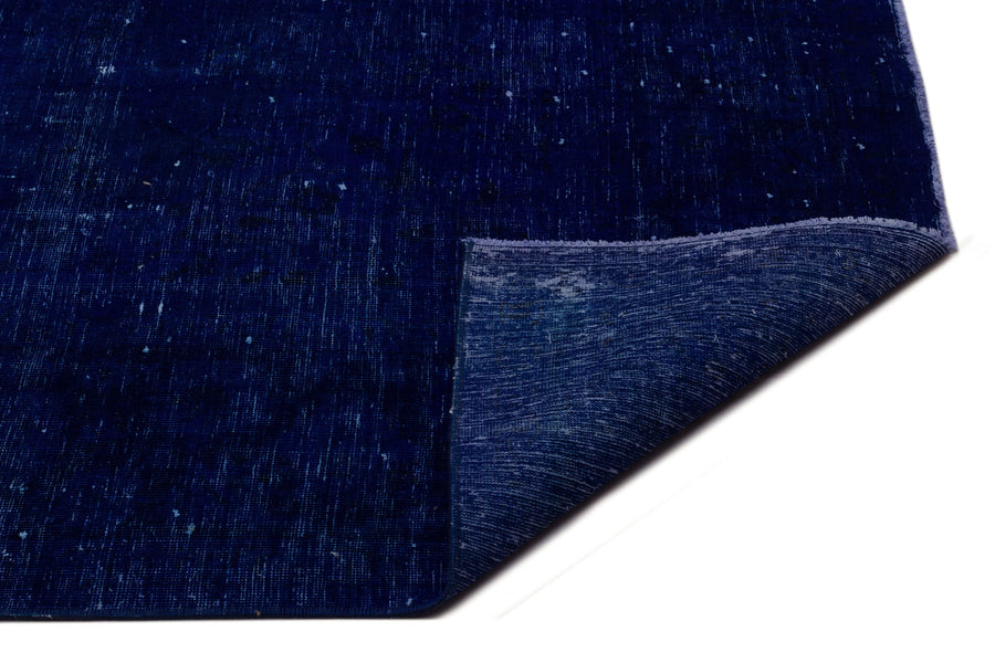 Navyel Mavi ve Lacivert Düz El Dokuma Halı 235x328 cm – detay görünümü