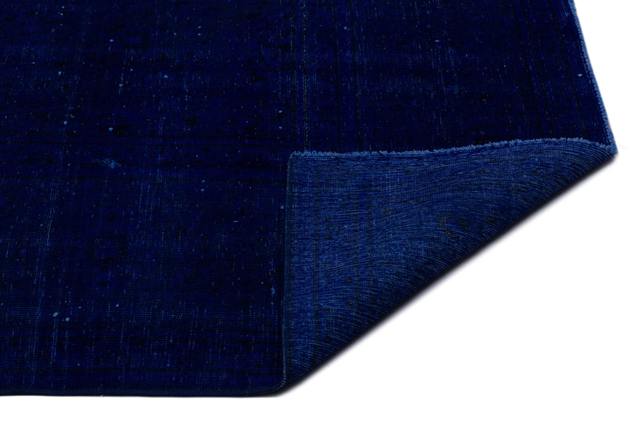 Navyel Mavi ve Lacivert Düz El Dokuma Halı 235x341 cm – detay görünümü