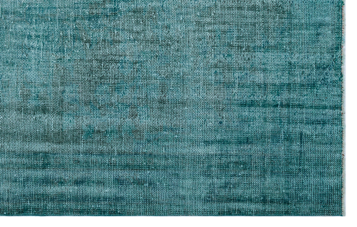 Tirena Turkuaz ve Gri Soyut Desenli El Dokuma Halı 182x275 cm – detay görünümü