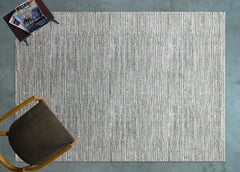 Gri Soyut Modern Etnik Desenli Halı  | Makinada Yıkanabilir | Hav Toz Vermez | Leke Tutmayan | Kaymaz Taban | Dijital Makine Baskı | Salon Yolluk Mutfak Halısı