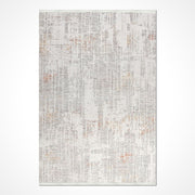 Bej Modern Akrilik Makine Halısı