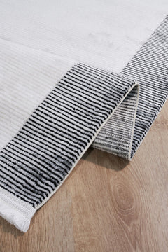 Halınet Norman Gri Çerçeveli Akrilik Makine Halısı