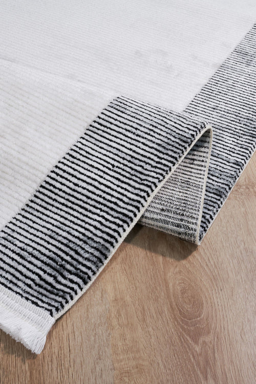 Halınet Norman Gri Çerçeveli Akrilik Makine Halısı