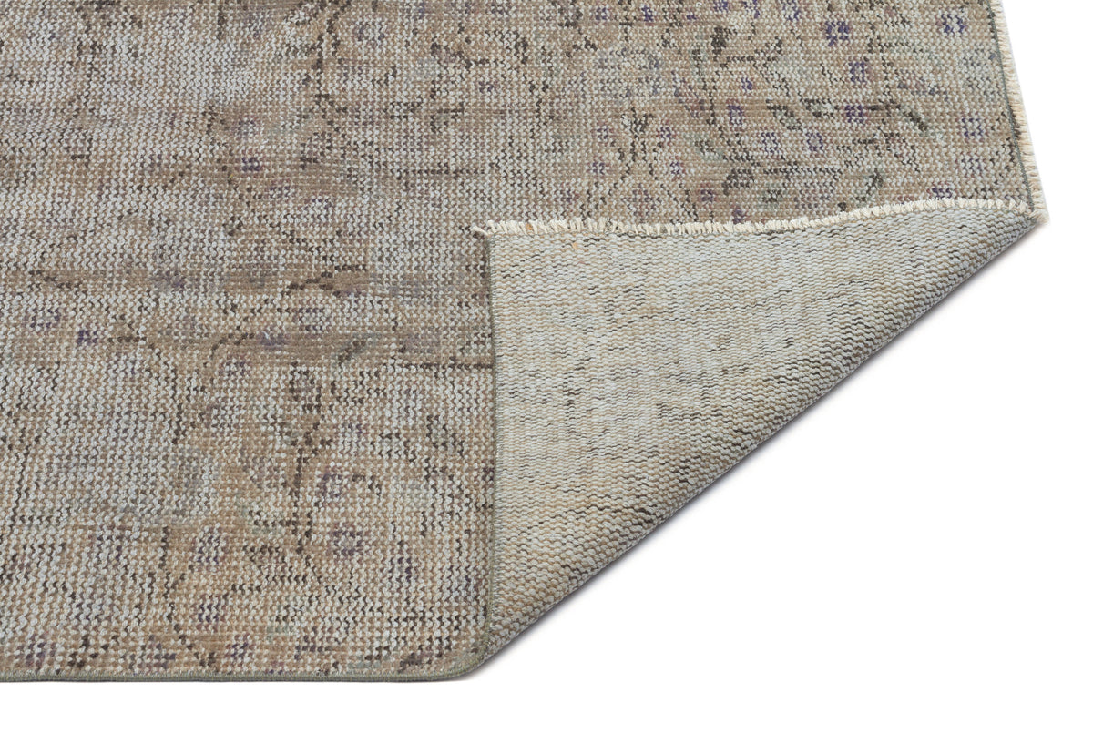 Tirena Gri ve Bej Soyut Desenli El Dokuma Halı 160x257 cm – detay görünümü