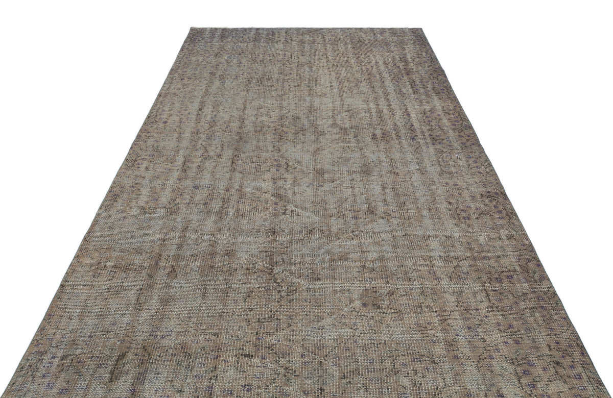 Tirena Gri ve Bej Soyut Desenli El Dokuma Halı 160x257 cm – detay görünümü