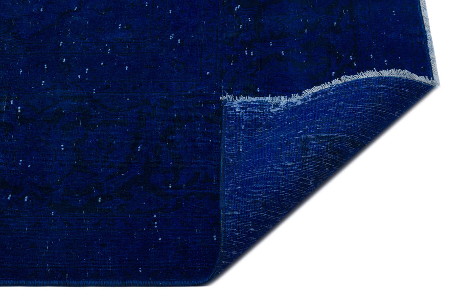 Navyel Mavi ve Lacivert Düz El Dokuma Halı 294x422 cm – detay görünümü