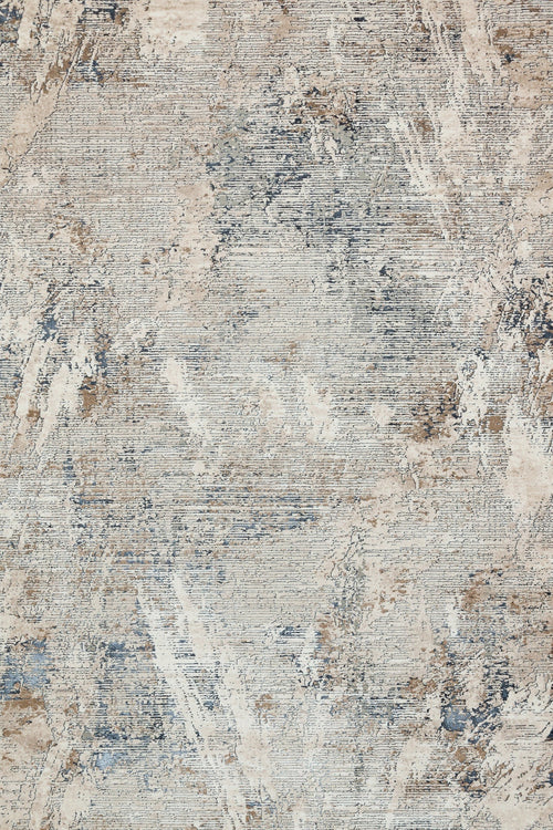 Krem Soyut Modern Etnik Desenli Halı  | Makinada Yıkanabilir | Hav Toz Vermez | Leke Tutmayan | Kaymaz Taban | Dijital Makine Baskı | Salon Yolluk Mutfak Halısı