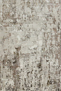 Bej Soyut Modern Etnik Desenli Halı  | Makinada Yıkanabilir | Hav Toz Vermez | Leke Tutmayan | Kaymaz Taban | Dijital Makine Baskı | Salon Yolluk Mutfak Halısı