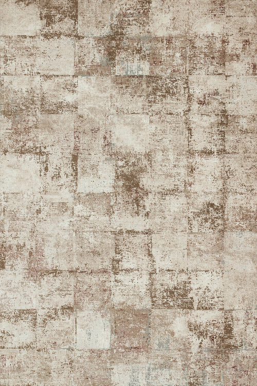 Kahverengi Geometrik Modern Etnik Desenli Halı  | Makinada Yıkanabilir | Hav Toz Vermez | Leke Tutmayan | Kaymaz Taban | Dijital Makine Baskı | Salon Yolluk Mutfak Halısı