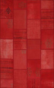 Geleneksel Kendir Patchwork Kilim