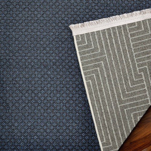 Vizon Geometrik Modern Etnik Desenli Halı  | Makinada Yıkanabilir | Hav Toz Vermez | Leke Tutmayan | Kaymaz Taban | Dijital Makine Baskı | Salon Yolluk Mutfak Halısı