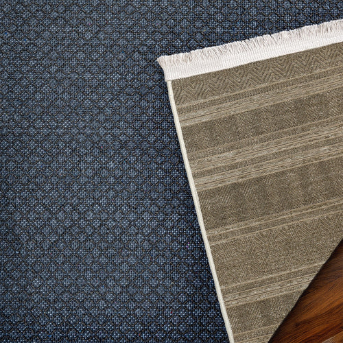 Vizon Etnik Modern Etnik Desenli Halı  | Makinada Yıkanabilir | Hav Toz Vermez | Leke Tutmayan | Kaymaz Taban | Dijital Makine Baskı | Salon Yolluk Mutfak Halısı