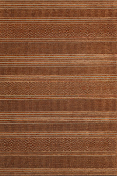 Turuncu Etnik Modern Etnik Desenli Halı  | Makinada Yıkanabilir | Hav Toz Vermez | Leke Tutmayan | Kaymaz Taban | Dijital Makine Baskı | Salon Yolluk Mutfak Halısı