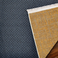 Sarı Modern Modern Etnik Desenli Halı  | Makinada Yıkanabilir | Hav Toz Vermez | Leke Tutmayan | Kaymaz Taban | Dijital Makine Baskı | Salon Yolluk Mutfak Halısı