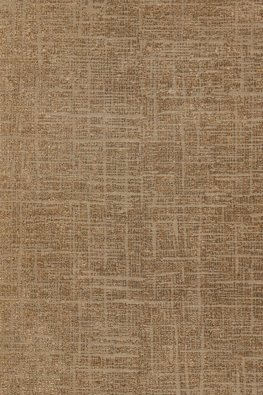 Moderner Teppich Braun Beige mit abstraktem Muster – im Wohnzimmer