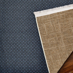 Bej Modern Modern Etnik Desenli Halı  | Makinada Yıkanabilir | Hav Toz Vermez | Leke Tutmayan | Kaymaz Taban | Dijital Makine Baskı | Salon Yolluk Mutfak Halısı