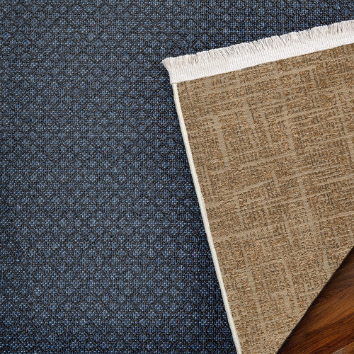 Bej Modern Modern Etnik Desenli Halı  | Makinada Yıkanabilir | Hav Toz Vermez | Leke Tutmayan | Kaymaz Taban | Dijital Makine Baskı | Salon Yolluk Mutfak Halısı