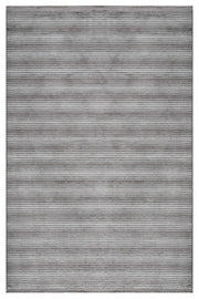 Antrasit Gri Dokulu Düz Triko Halı - Toz Vermez