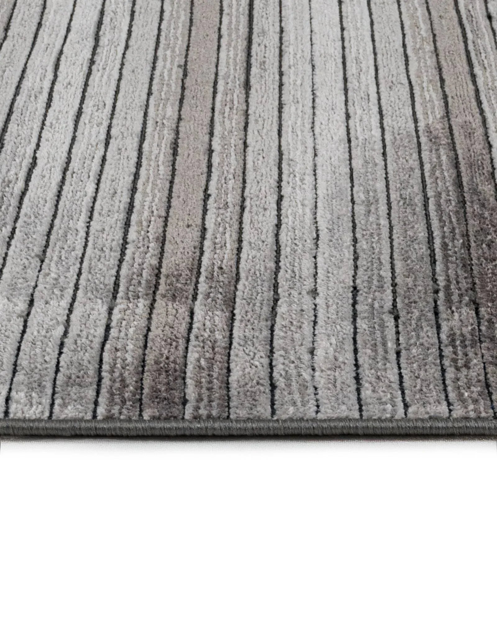 Antrasit Gri Dokulu Düz Triko Halı - Toz Vermez