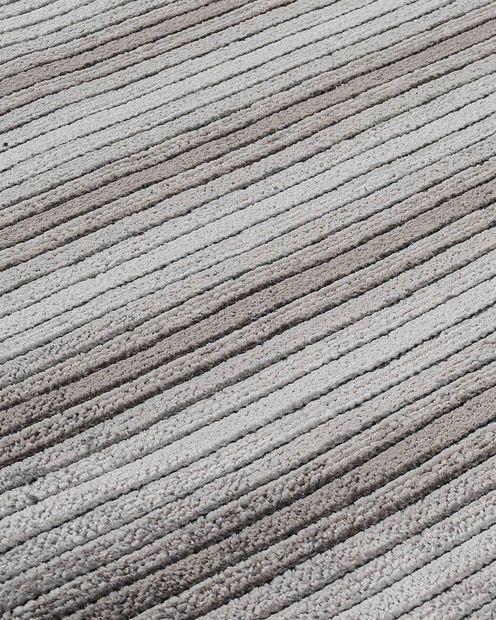 Antrasit Gri Dokulu Düz Triko Halı - Toz Vermez