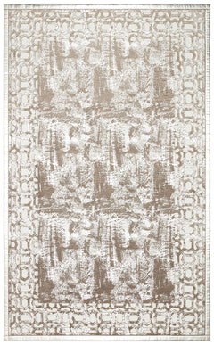 Klasik Ve Modern İşleme ve Oymaya Sahip Suni Deri Halı