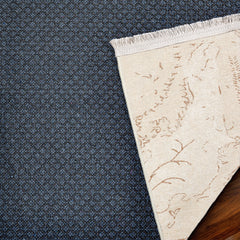 Krem Göbekli Modern Etnik Desenli Halı  | Makinada Yıkanabilir | Hav Toz Vermez | Leke Tutmayan | Kaymaz Taban | Dijital Makine Baskı | Salon Yolluk Mutfak Halısı