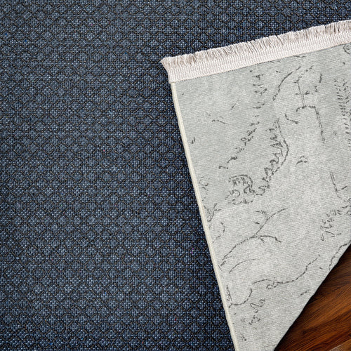 Gri Göbekli Modern Etnik Desenli Halı  | Makinada Yıkanabilir | Hav Toz Vermez | Leke Tutmayan | Kaymaz Taban | Dijital Makine Baskı | Salon Yolluk Mutfak Halısı