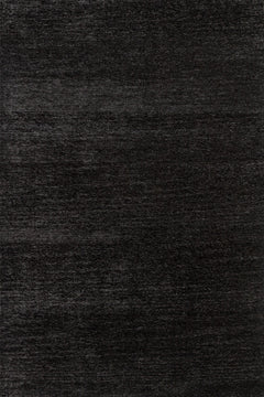 Antrasit Düz Modern Etnik Desenli Halı  | Makinada Yıkanabilir | Hav Toz Vermez | Leke Tutmayan | Kaymaz Taban | Dijital Makine Baskı | Salon Yolluk Mutfak Halısı