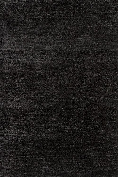 Antrasit Düz Modern Etnik Desenli Halı  | Makinada Yıkanabilir | Hav Toz Vermez | Leke Tutmayan | Kaymaz Taban | Dijital Makine Baskı | Salon Yolluk Mutfak Halısı