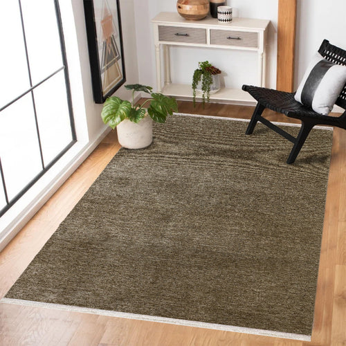 Vizon Düz Modern Etnik Desenli Halı  | Makinada Yıkanabilir | Hav Toz Vermez | Leke Tutmayan | Kaymaz Taban | Dijital Makine Baskı | Salon Yolluk Mutfak Halısı