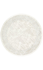 Klasik Ve Modern İşleme ve Oymaya Sahip Suni Deri Halı