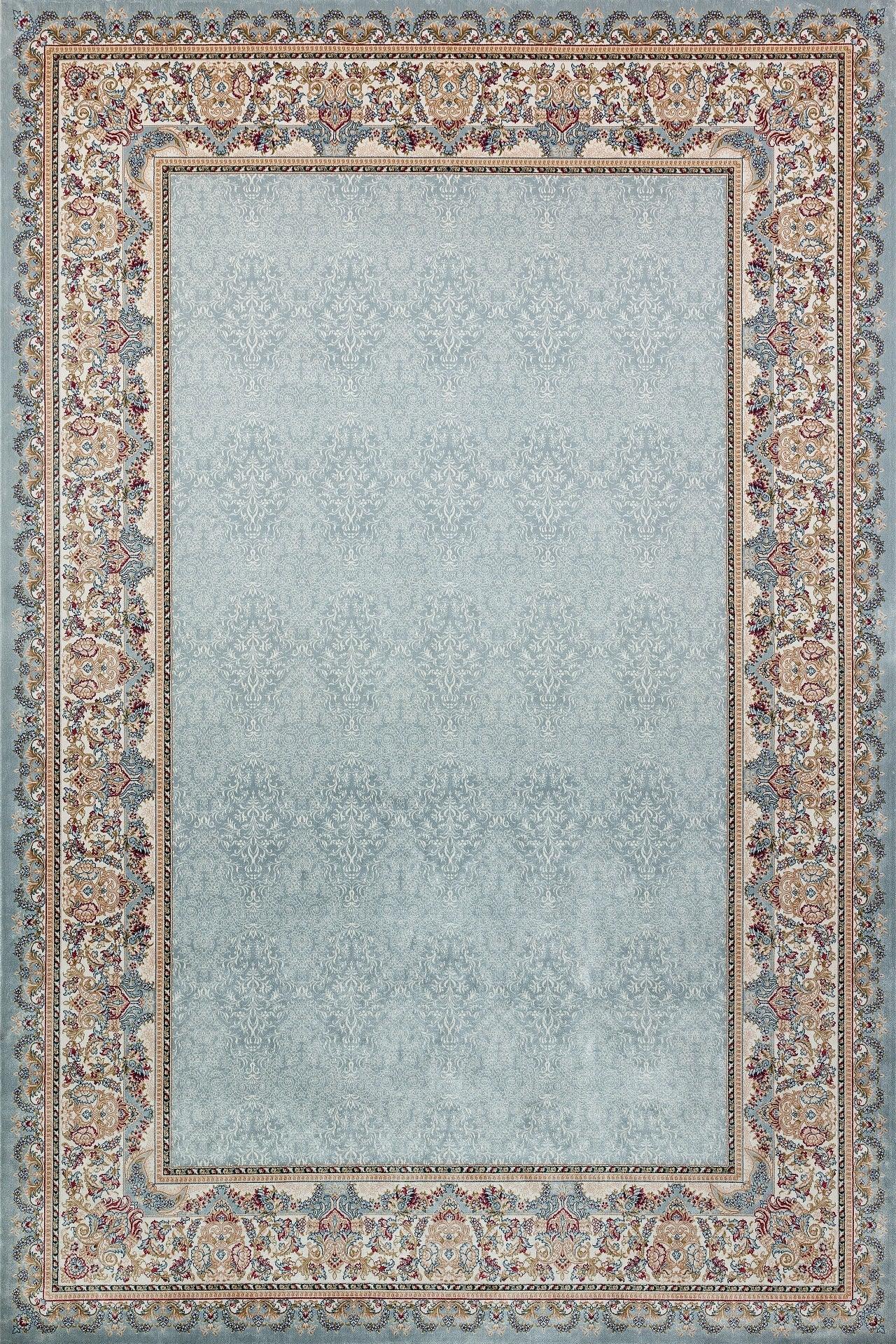 Bej Krem Klasik Modern Halı - Yıkanabilir - Kaymaz Taban - Pati Dostu