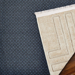 Krem Geometrik Modern Etnik Desenli Halı  | Makinada Yıkanabilir | Hav Toz Vermez | Leke Tutmayan | Kaymaz Taban | Dijital Makine Baskı | Salon Yolluk Mutfak Halısı