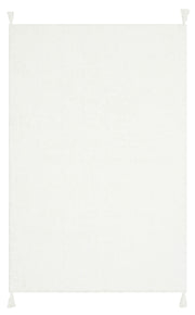 Yıkanabilir Kaymaz Tabanlı Naturel Pamuk Bebek Halısı