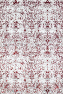 Bordo Modern Modern Etnik Desenli Halı  | Makinada Yıkanabilir | Hav Toz Vermez | Leke Tutmayan | Kaymaz Taban | Dijital Makine Baskı | Salon Yolluk Mutfak Halısı