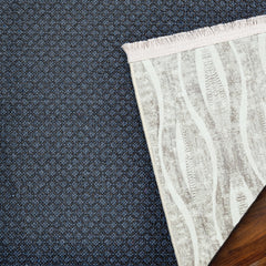 Bej Geometrik Modern Etnik Desenli Halı  | Makinada Yıkanabilir | Hav Toz Vermez | Leke Tutmayan | Kaymaz Taban | Dijital Makine Baskı | Salon Yolluk Mutfak Halısı