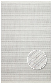 Chandni Beyaz Modern Polyester Makine Halısı