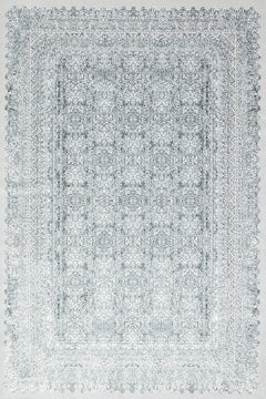 Gri Çerçeveli Modern Etnik Desenli Halı  | Makinada Yıkanabilir | Hav Toz Vermez | Leke Tutmayan | Kaymaz Taban | Dijital Makine Baskı | Salon Yolluk Mutfak Halısı