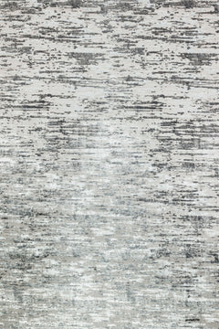 Gri Soyut Modern Etnik Desenli Halı  | Makinada Yıkanabilir | Hav Toz Vermez | Leke Tutmayan | Kaymaz Taban | Dijital Makine Baskı | Salon Yolluk Mutfak Halısı