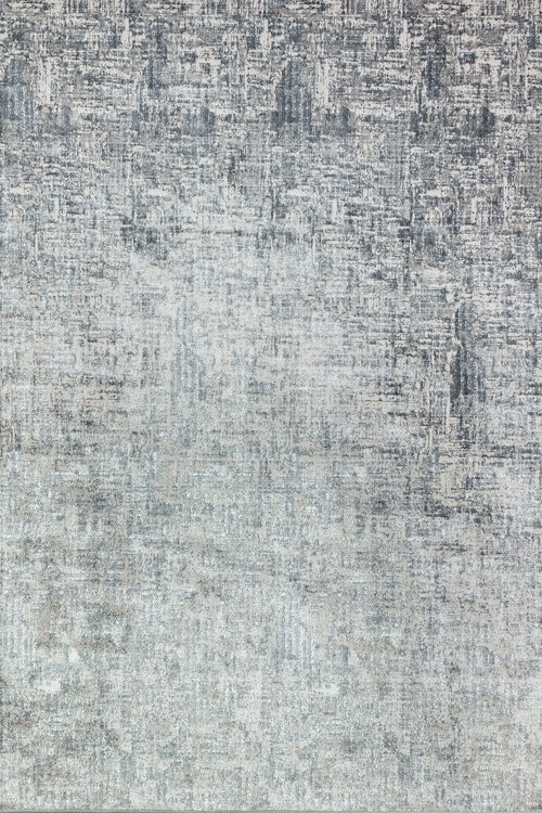 Gri Soyut Modern Etnik Desenli Halı  | Makinada Yıkanabilir | Hav Toz Vermez | Leke Tutmayan | Kaymaz Taban | Dijital Makine Baskı | Salon Yolluk Mutfak Halısı