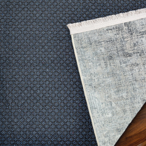 Gri Soyut Modern Etnik Desenli Halı  | Makinada Yıkanabilir | Hav Toz Vermez | Leke Tutmayan | Kaymaz Taban | Dijital Makine Baskı | Salon Yolluk Mutfak Halısı