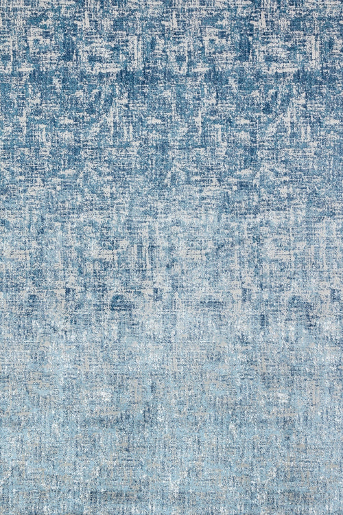 Mavi Modern Modern Etnik Desenli Halı  | Makinada Yıkanabilir | Hav Toz Vermez | Leke Tutmayan | Kaymaz Taban | Dijital Makine Baskı | Salon Yolluk Mutfak Halısı